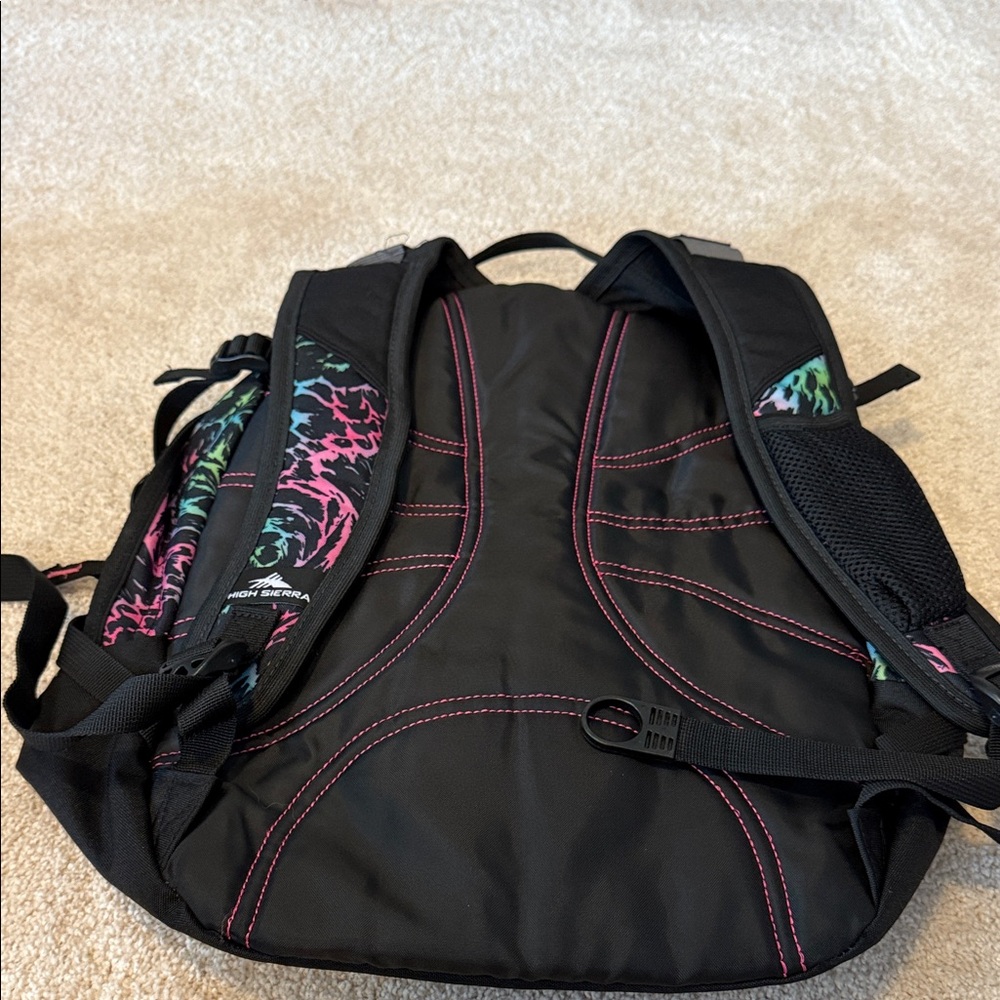 High Sierra Colorful Swirl Backpack - Picture 2 of 4